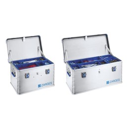 1 pcs - Zarges EUROBOX Waterproof Metal Equipment case, 800 x 400 x 340mm