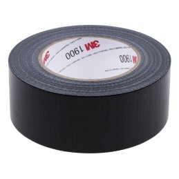 1 pcs - 3M VALUE DUCT 1900 Scotch 1900 Duct Tape, 50m x 50mm, Black