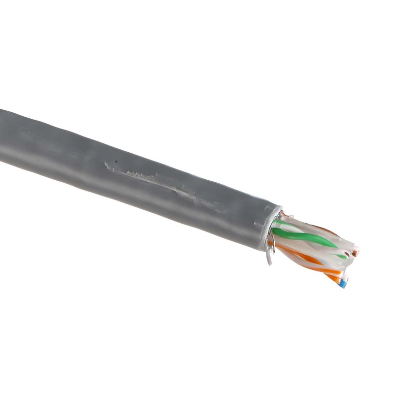 1 Reel of 305 M - RS PRO Cat6 Ethernet Cable, F/UTP, Grey PVC Sheath, 305m