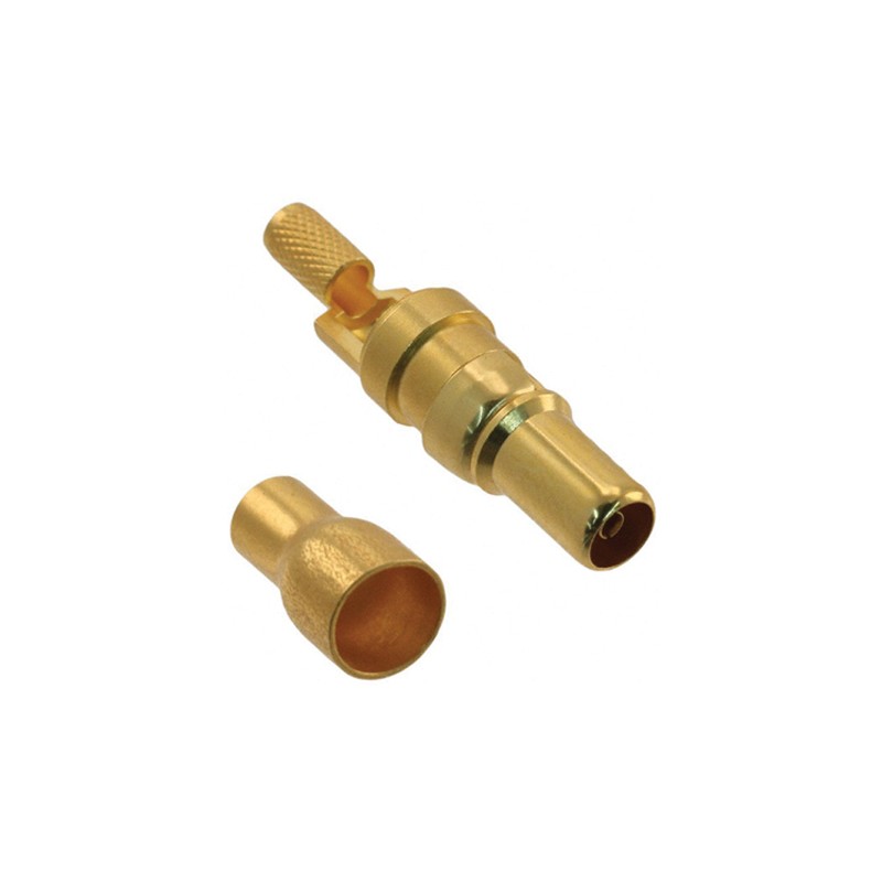 1 pcs - D-Sub Male Solder Contact for use with Cables RG 179 BU, 187 AU