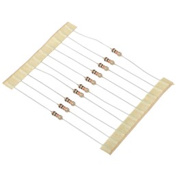 100 pcs - RS PRO 10kΩ Carbon Film Resistor 0.25W ±5%