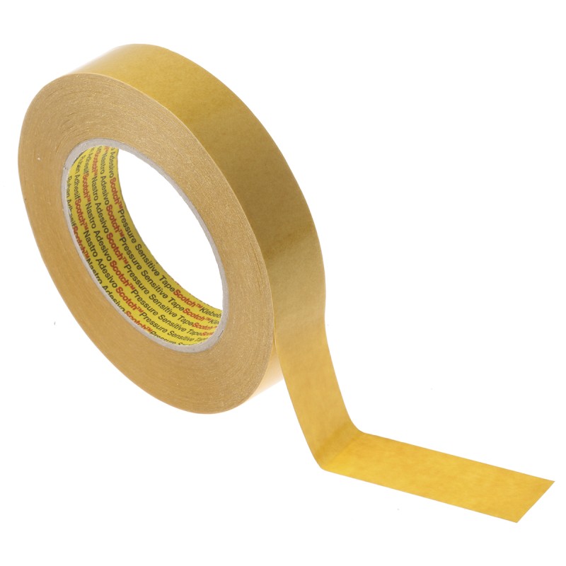 1 pcs - 3M 9040 Beige Double Sided Paper Tape, 0.1mm Thick, 7.5 N/cm, Paper Backing, 25mm x 50m
