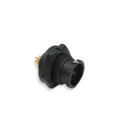 1 pcs - Amphenol Industrial Circular Connector, 6 Contacts, Front Mount, Socket, Female, IP68, X-Lok Series