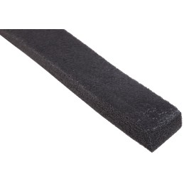 1 pcs - RS PRO Black Foam Tape, 25mm x 10m, 10mm Thick