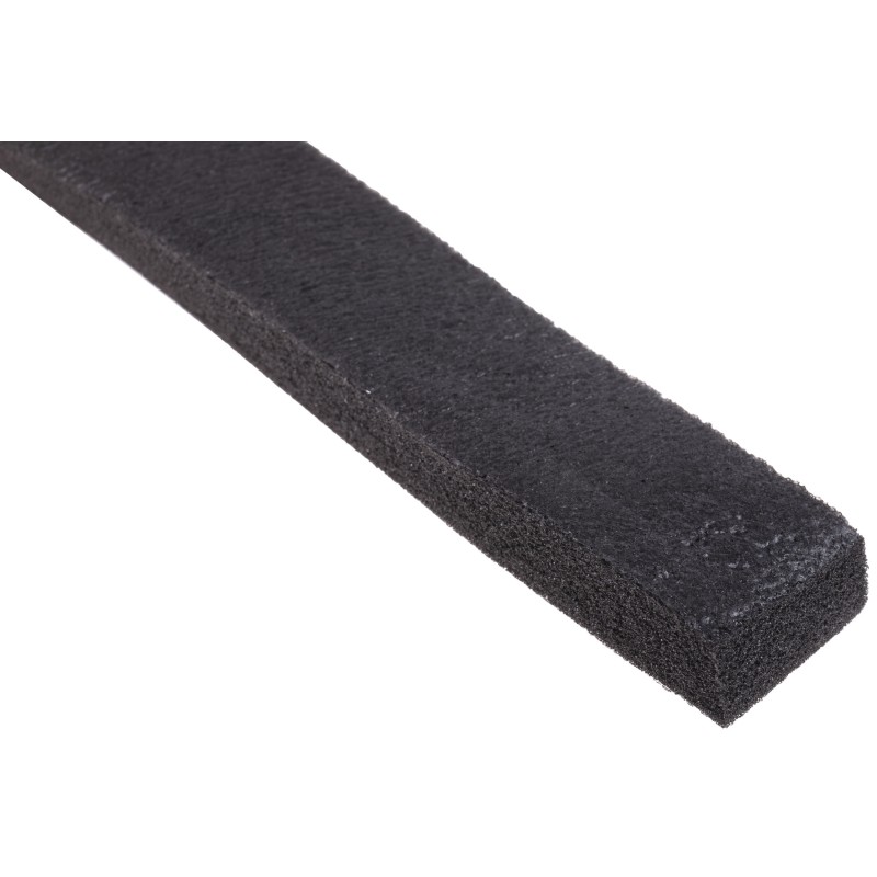 1 pcs - RS PRO Black Foam Tape, 25mm x 10m, 10mm Thick