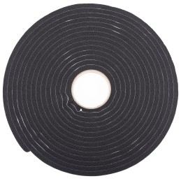 1 pcs - RS PRO Black Foam Tape, 25mm x 10m, 10mm Thick