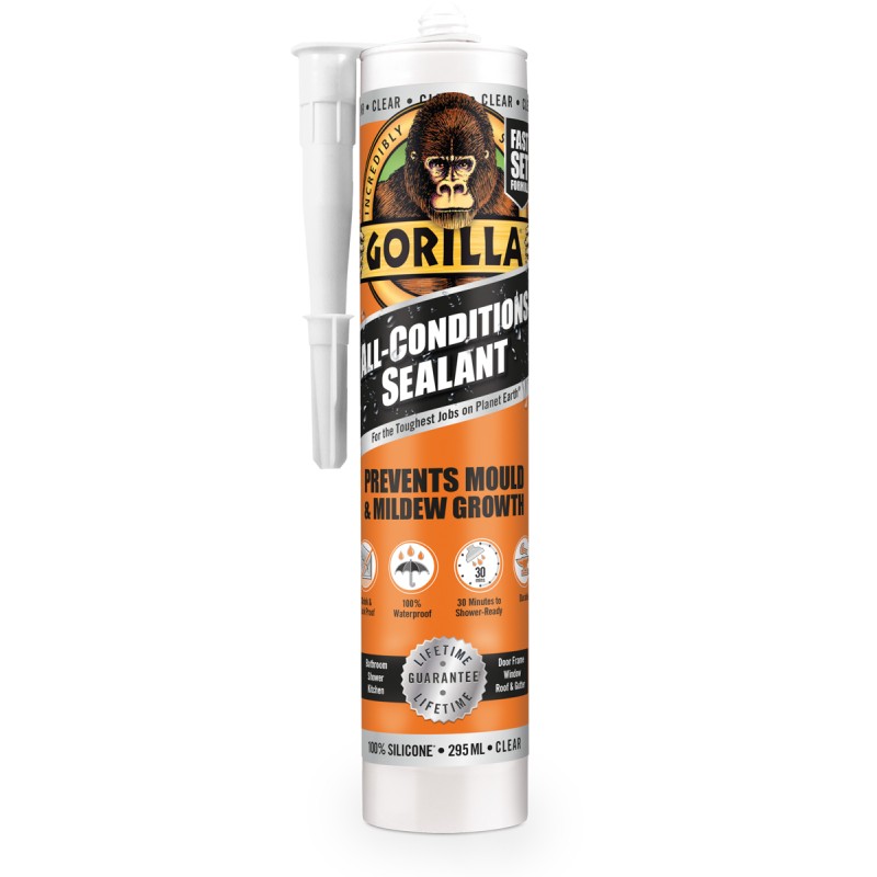 1 pcs - GORILLA GLUE EUROPE LTD Transparent Sealant Applicator Gun