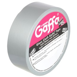1 pcs - Advance Tapes AT202 Silver Gloss Gaffa Tape, 50mm x 50m, 0.22mm Thick