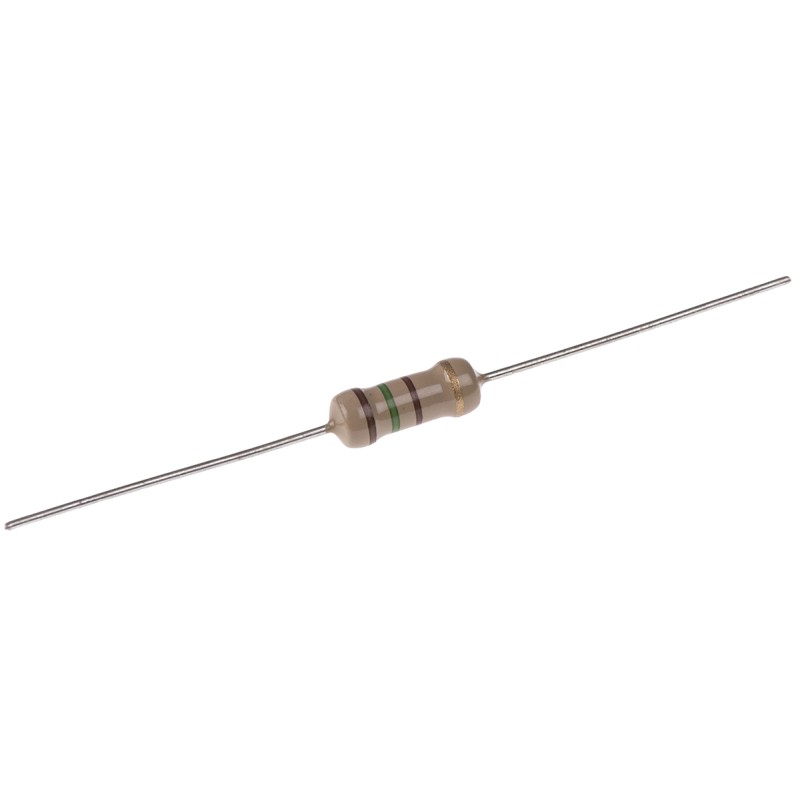 100 pcs - CFR100J150R TE Connectivity 150Ω Carbon Film Resistor 1W ±5% CFR100J150R