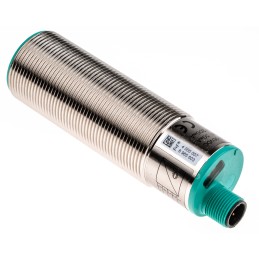 1 pcs - Pepperl + Fuchs Ultrasonic Barrel-Style Proximity Sensor, M30 x 1.5, 30 - 500 mm Detection, PNP Output, 10