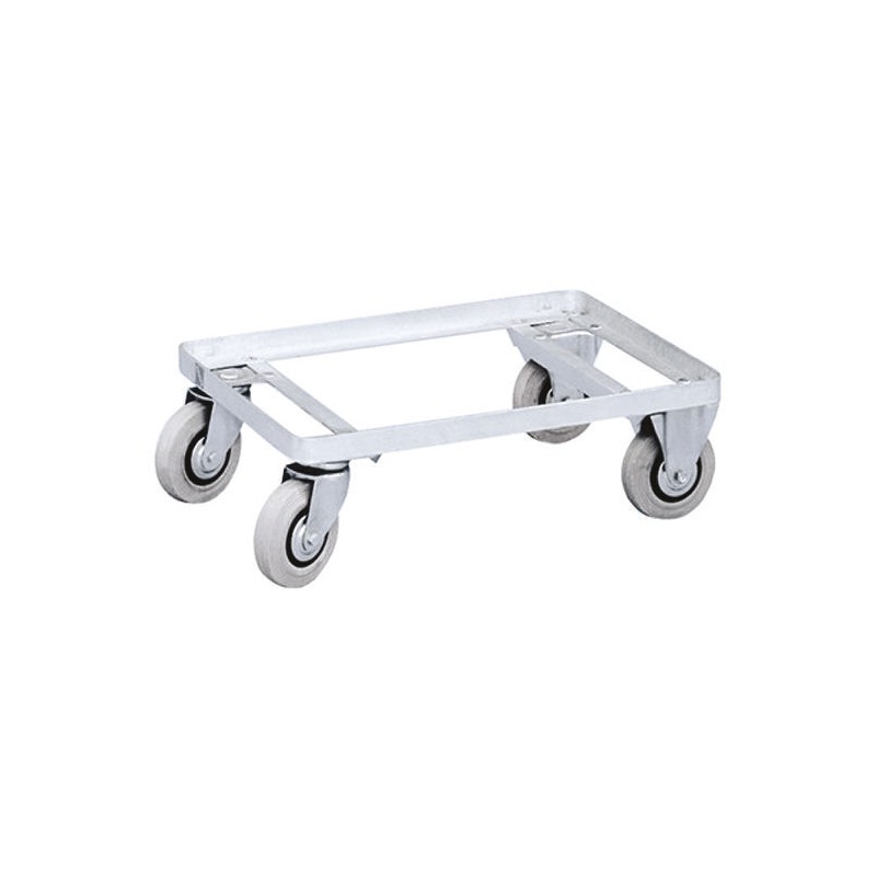 1 pcs - Zarges Aluminium Dolly, 150kg Load, 600mm W x 800mm L