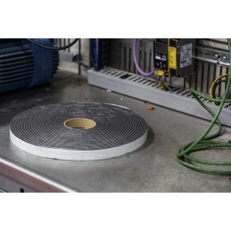 1 pcs - RS PRO Black Foam Tape, 25mm x 15m, 6mm Thick