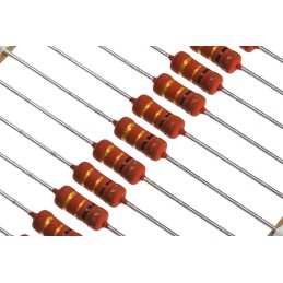 100 pcs - PR02000201008JA100 Vishay 1Ω Metal Film Resistor 2W ±5% PR02000201008JA100