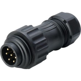 1 pcs - RS PRO Circular Connector, 7 Contacts, Cable Mount, Male, IP67