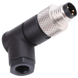 1 pcs - binder Circular Connector, 4 Contacts, Cable Mount, M8 Connector, Plug, Male, IP67, 768 Series