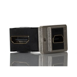1 pcs - RS PRO 35.3 x 19 x 35.5 mm 19 Way Female Right Angle Feedthrough HDMI Connector