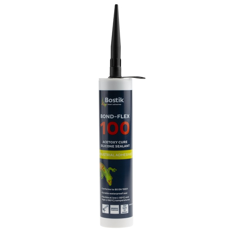 1 pcs - Bostik Bond-Flex 100HMA Black Sealant Non-Slump Paste 300 ml Cartridge
