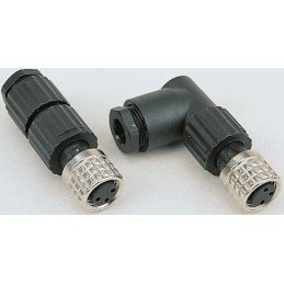 100 pcs - Hirschmann Circular Connector, 4 Contacts, Cable Mount, M8 Connector, Plug, Male, IP67, E Series