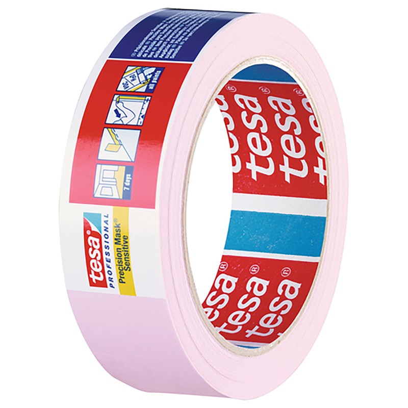 1 pcs - Tesa 4333 Pink Masking Tape 19mm x 50m