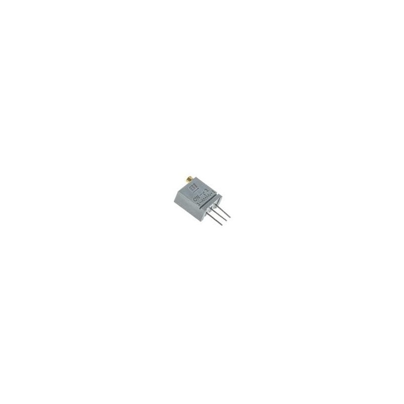 10 pcs : 67WR100KLF - Trimmer Resistors - Through Hole 3/8' Squ 100K 10%