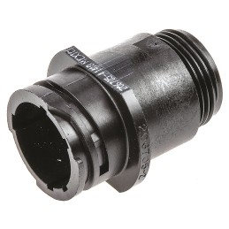 100 pcs - TE Connectivity Circular Connector, 9 Contacts, Cable Mount, Socket, Male, CPC Series 1 Series