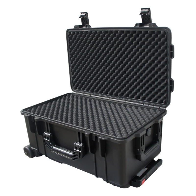 1 pcs - RS PRO Waterproof Plastic Equipment case With Wheels, 530 x 355 x 225mm