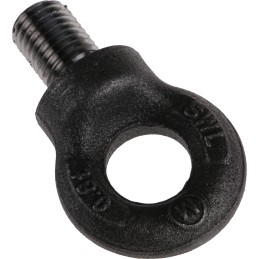 1 pcs - RS PRO Carbon Steel Eye Bolt, M16 Thread, 20mm Thread Length, 20mm Internal Eye Diameter, 44mm Outer Eye Diameter, 0.8t