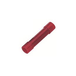 100 pcs - RS PRO Splice Connector, Red, Insulated 0.5 - 1.5 mm², 22 - 16 AWG
