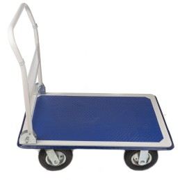 1 pcs - RS PRO Foldable Flatbed Steel Platform Trolley, 956 x 608 x 907mm, 300kg Load