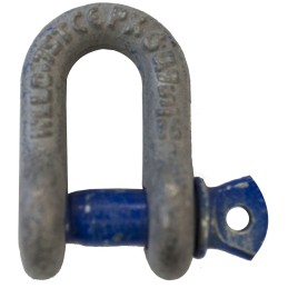 1 pcs - RS PRO D-Shackle, Alloy Steel, 0.75t