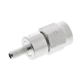 1 pcs - Radiall, Plug Cable Mount SMA Connector, 50Ω, Crimp Termination, Straight Body