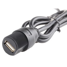 1 pcs - ASSMANN WSW USB 2.0 Cable, Female USB A to Unterminated Cable, 1m