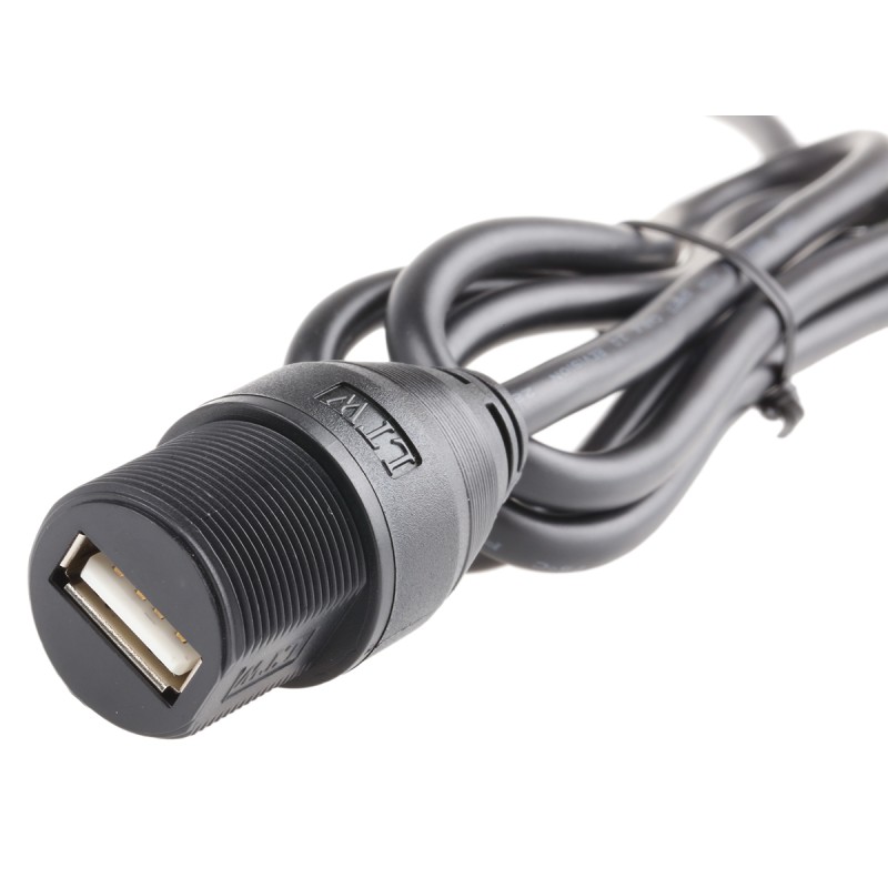 1 pcs - ASSMANN WSW USB 2.0 Cable, Female USB A to Unterminated Cable, 1m