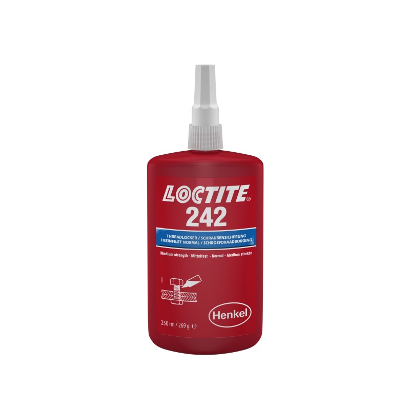 1 pcs - Loctite Loctite 242 Blue Threadlocking Adhesive, 250 ml