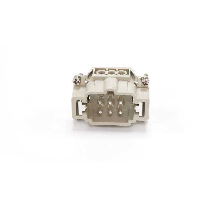 1 pcs - RS PRO Heavy Duty Power Connector Insert, 16A, Male, 6 Contacts