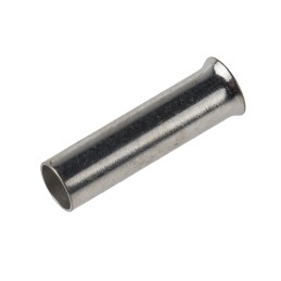 100 pcs - JST, WE Crimp Bootlace Ferrule, 12mm Pin Length, 2.8mm Pin Diameter, 4mm² Wire Size