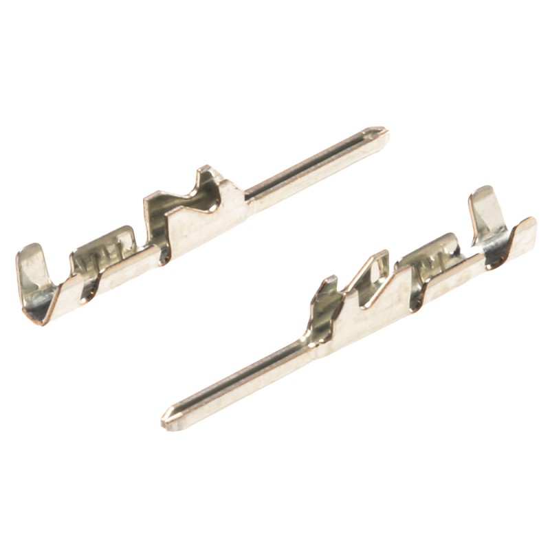 100 pcs - Hirose DF1E Series Male Crimp Terminal, 28AWG Min, 24AWG Max