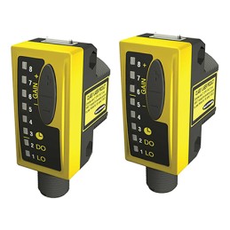 1 pcs - Banner Retroreflective Photoelectric Sensor, Block Sensor, 200 mm - 18 m Detection Range