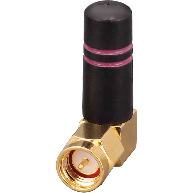 100 pcs - Linx ANT-2.4-CW-RAH-SMA Whip WiFi Antenna with SMA Connector, WiFi