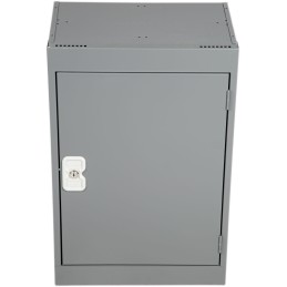 1 pcs - RS PRO 1 Door Steel Grey Tool Locker, 684 mm x 450 mm x 300mm
