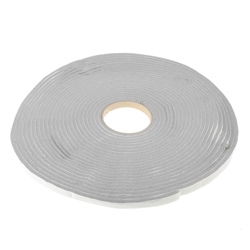 1 pcs - RS PRO Grey Foam Tape, 12mm x 15m, 6mm Thick