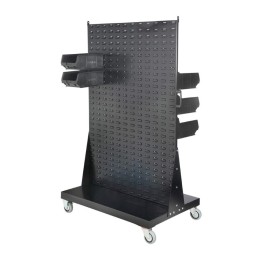 1 pcs - Toprax Flatbed Steel Platform Trolley, 1660 x 1000 x 750mm, 250kg Load