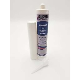 1 pcs - Alpha Adhesives & Sealants Ltd Alpha 124 Clear Sealant Liquid 75 ml Cartridge