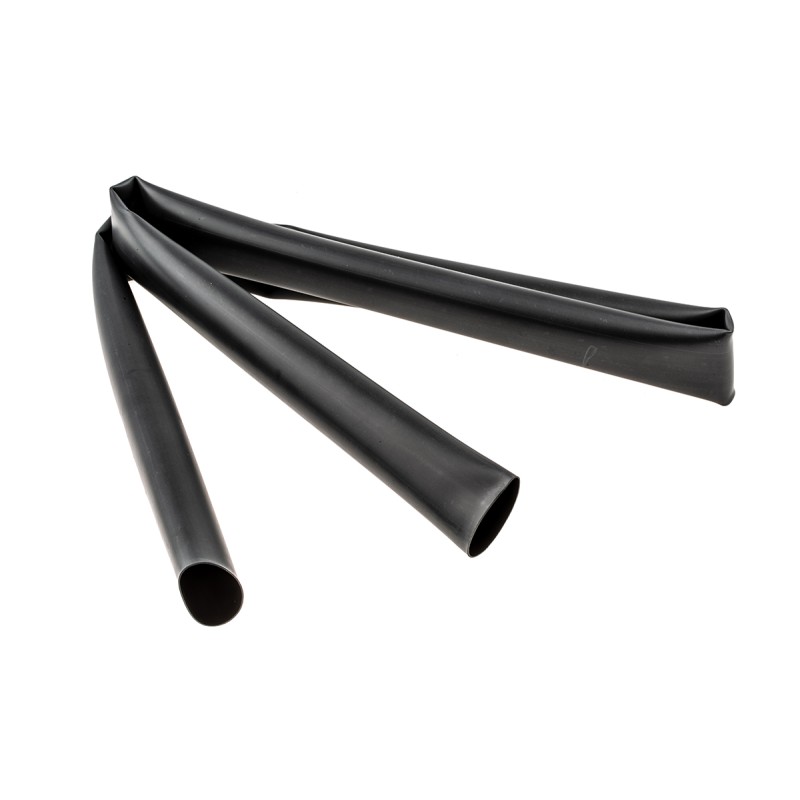 1 pcs - TE Connectivity Adhesive Lined Heat Shrink Tubing, Black 24mm Sleeve Dia. x 1.2m Length 4:1 Ratio, ATUM Series