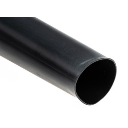 1 pcs - TE Connectivity Adhesive Lined Heat Shrink Tubing, Black 24mm Sleeve Dia. x 1.2m Length 4:1 Ratio, ATUM Series