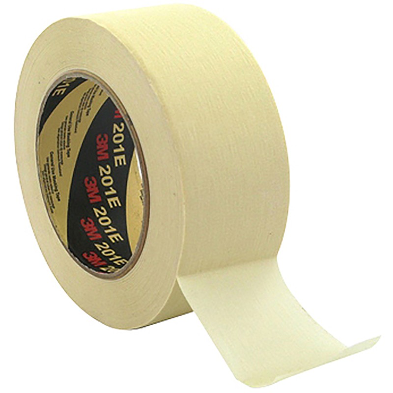 1 pcs - 3M SCOTCH 201E Beige Masking Tape 36mm x 50m