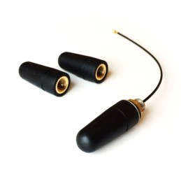 100 pcs - Abracon PRO-EX-348 Whip WiFi Antenna with SMA Male RP Connector, Bluetooth (BLE), WiFi, ZigBee