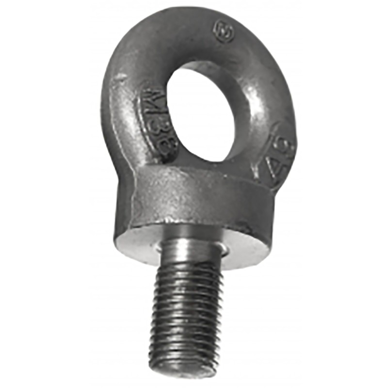 1 pcs - RS PRO Steel Eye Bolt, 1/2 in BSW Thread, 23mm Thread Length, 20mm Internal Eye Diameter, 44mm Outer Eye Diameter, 0.5t
