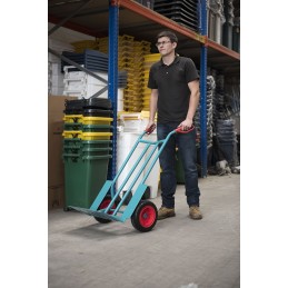 1 pcs - RS PRO Heavy Duty Steel Sack Truck, 250kg Load, 475 x 240mm Load Plate