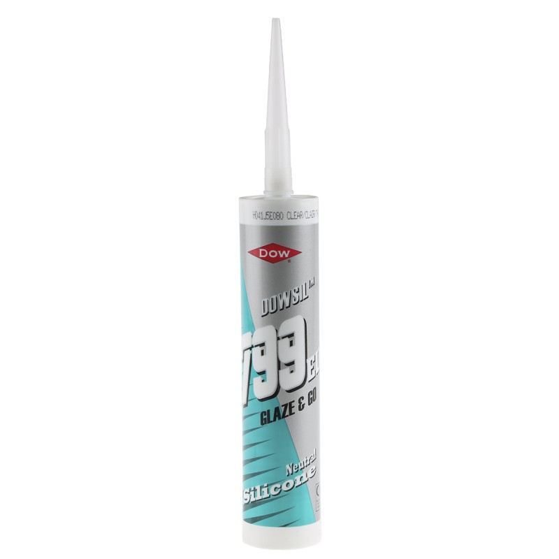 1 pcs - Dow Corning 799 Transparent Sealant Paste 310 ml Cartridge